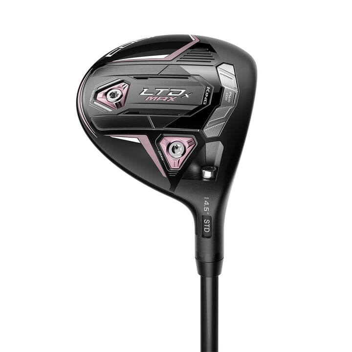 King Ltdx Max Fairway Black Lh Wns Svart Cobra