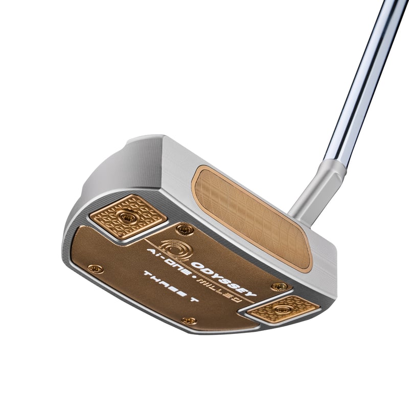 Odyssey Ai One Milled Silver Three S - Mid mallet putters