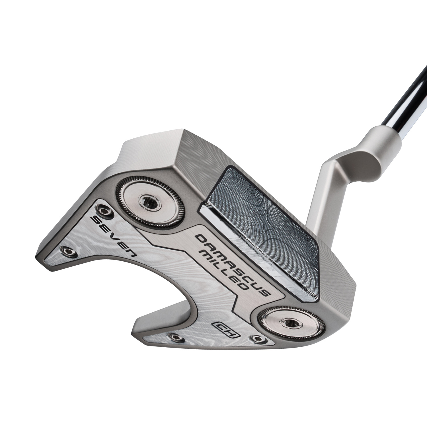 Damascus Milled Seven Crank Hosel