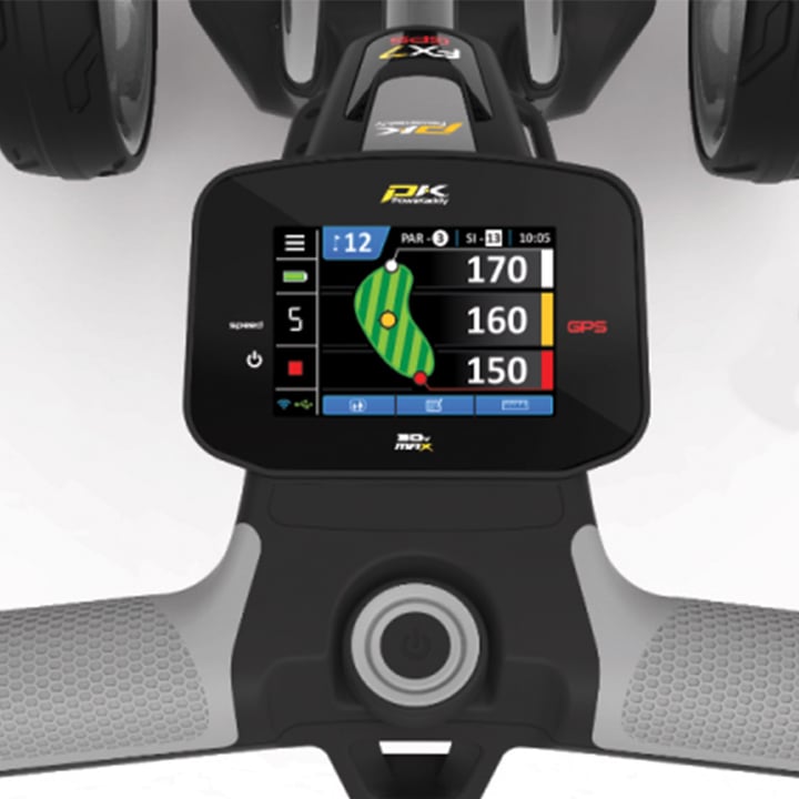 FX7 EBS GPS Grå PowaKaddy
