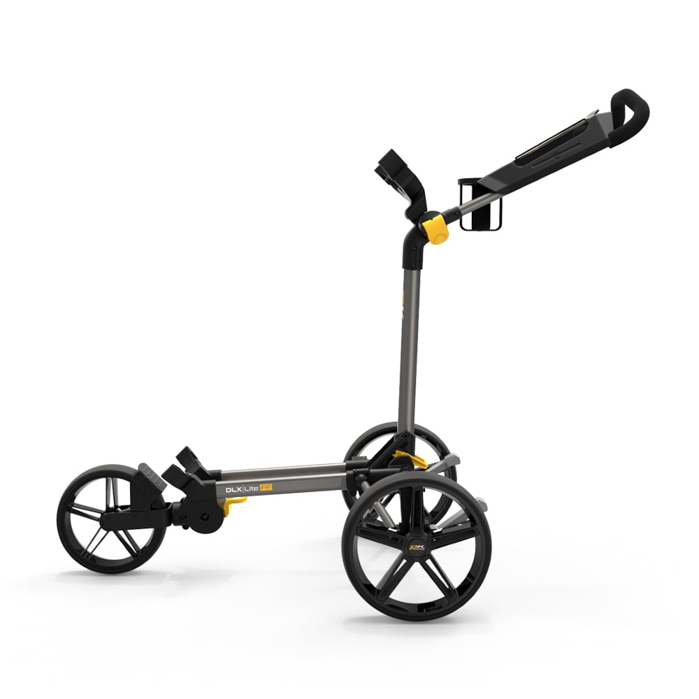 DLX Lite Flatfold Push Trolley PowaKaddy