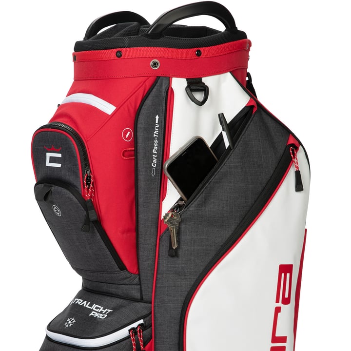 Ultralight Pro Cart Bag Rød Cobra