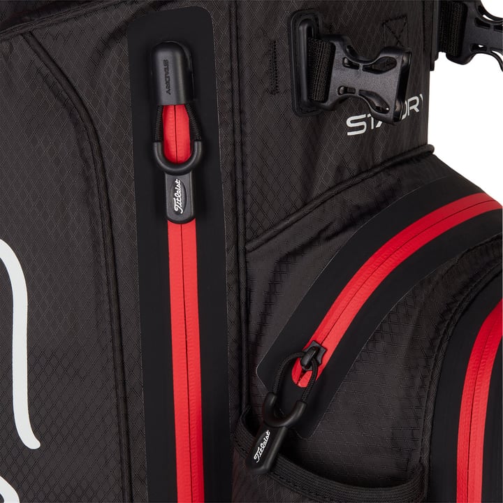 Players 4 Stadry Schwarz Rot Titleist