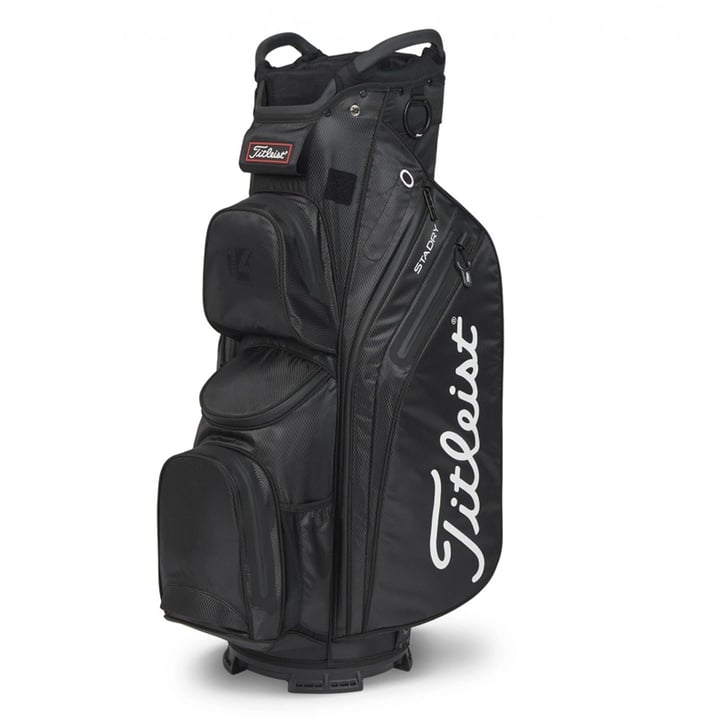 Cart 14 Stadry Rot Schwarz Titleist