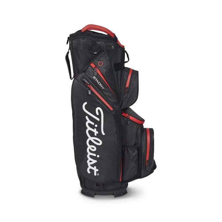 Cart 14 Stadry Rot Schwarz Titleist