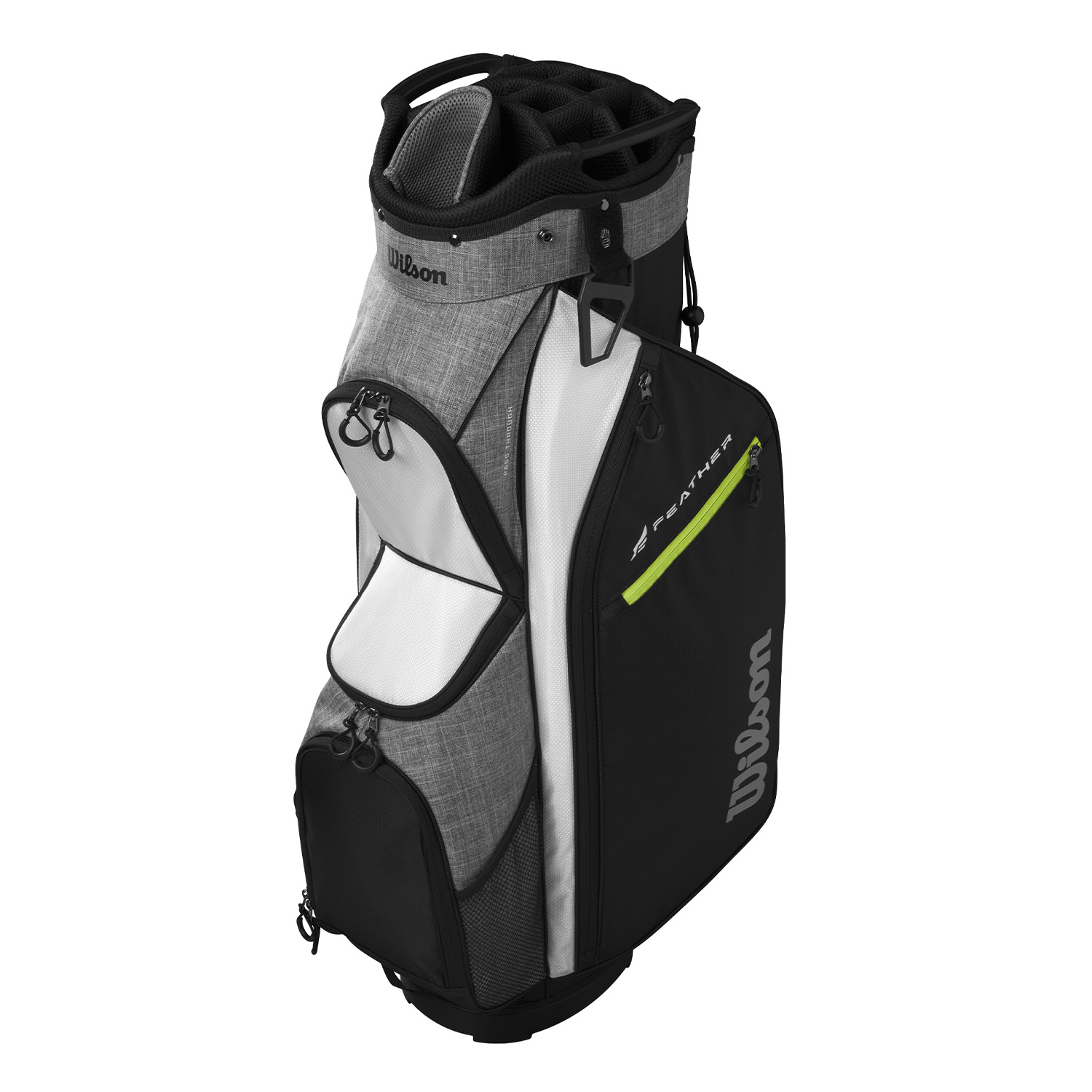 Feather Cart Bag Grau