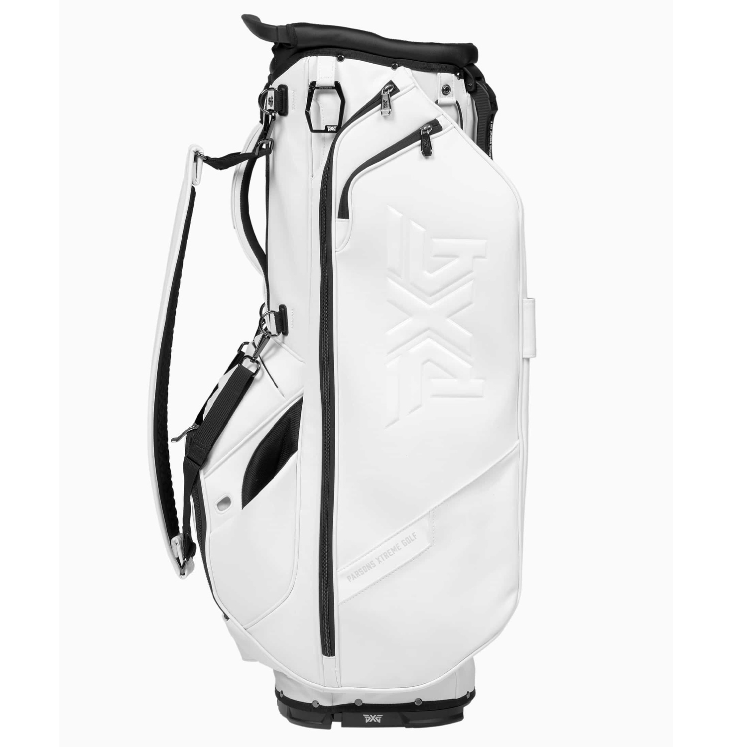 Sac De Golf FANTASK - 14 Compartiments, Léger 2.3 Kg - Poches Multiples, Housse De Pluie Incluse - Double Sangle, Stable - Couleur Bleu/gris - 6
