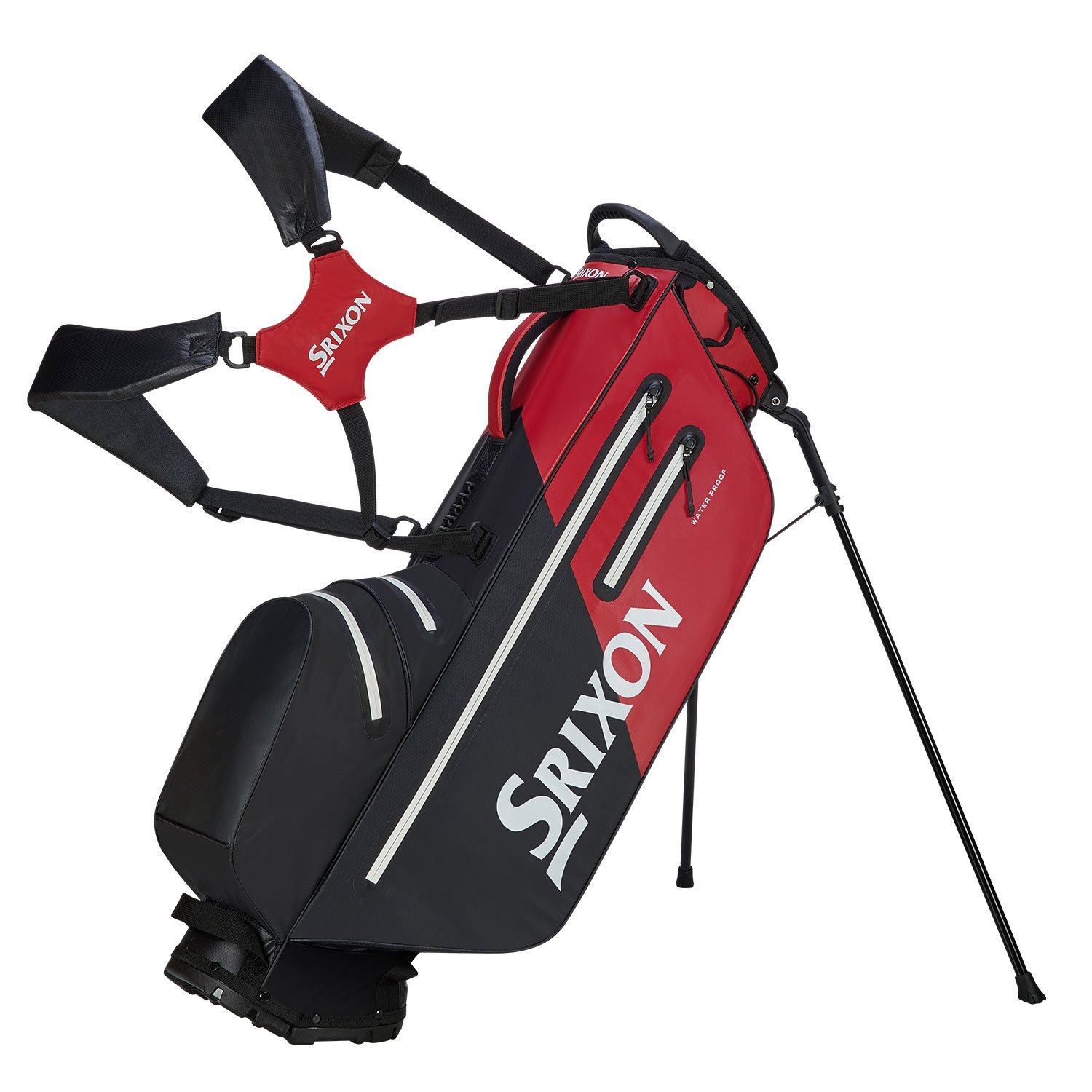 Waterproof Schwarz Rot