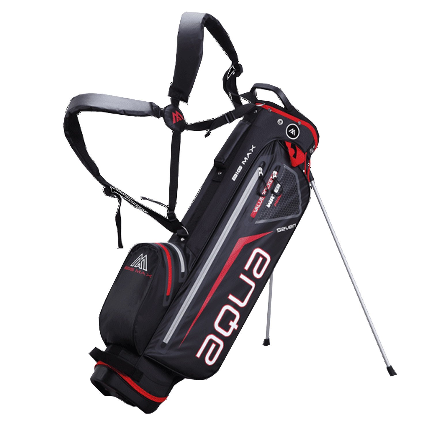 Aqua Seven Bärbag Schwarz Rot