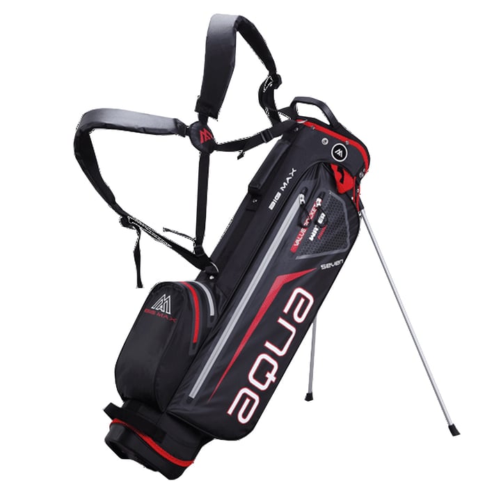 Aqua Seven Bärbag Schwarz Rot Big Max