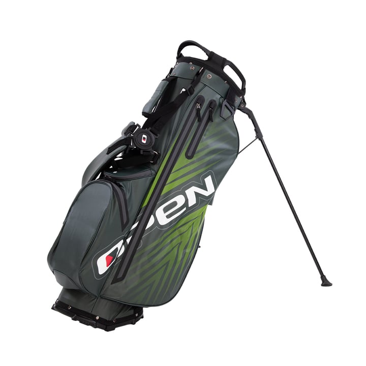 Waterproof Standbag Grön Open