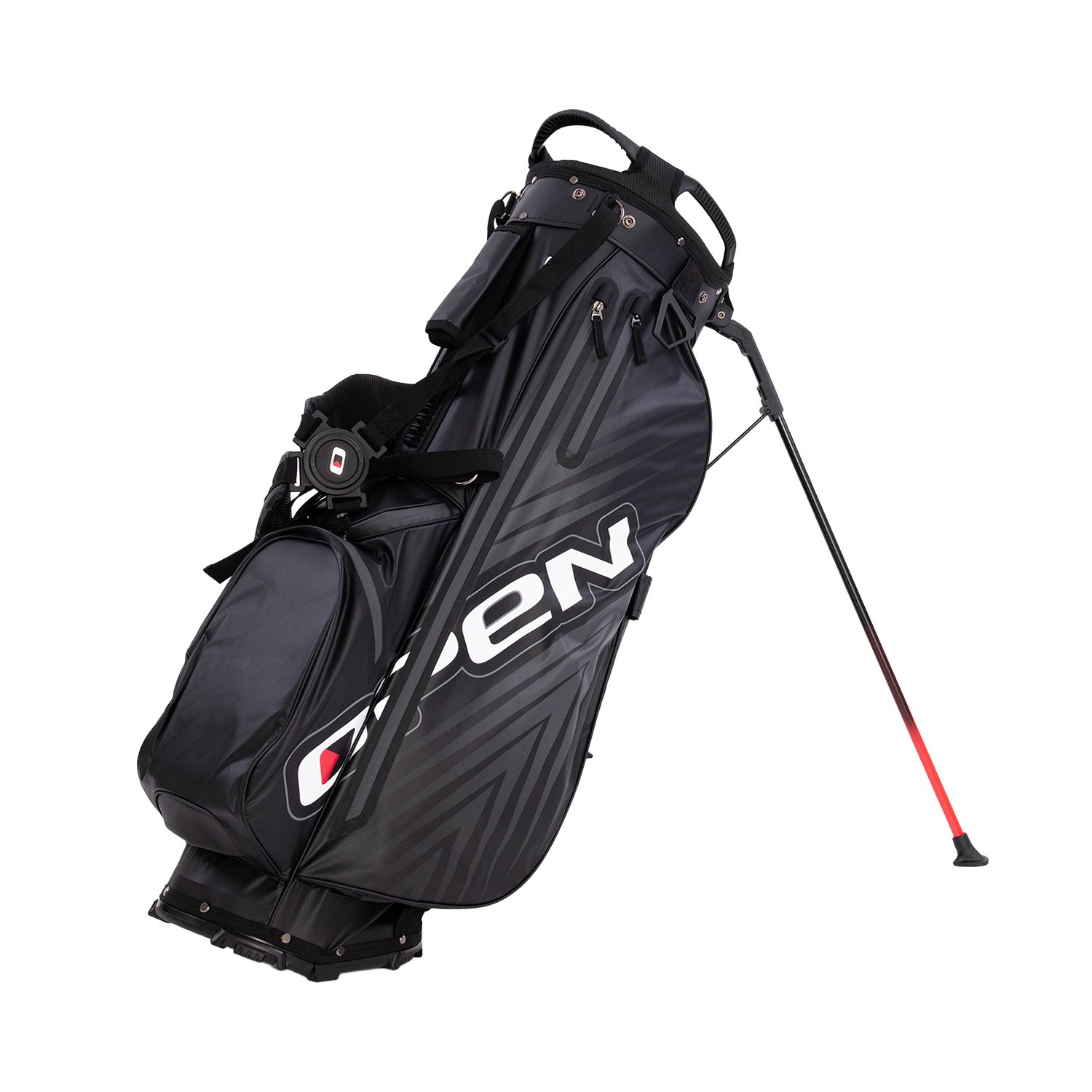 Waterproof Standbag Svart Open