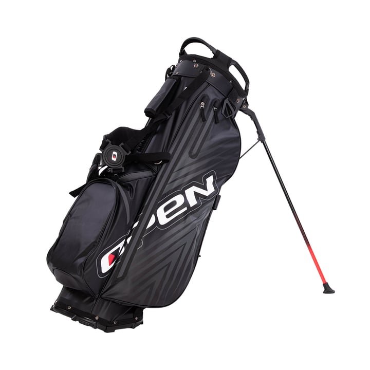 Waterproof Standbag Svart Open