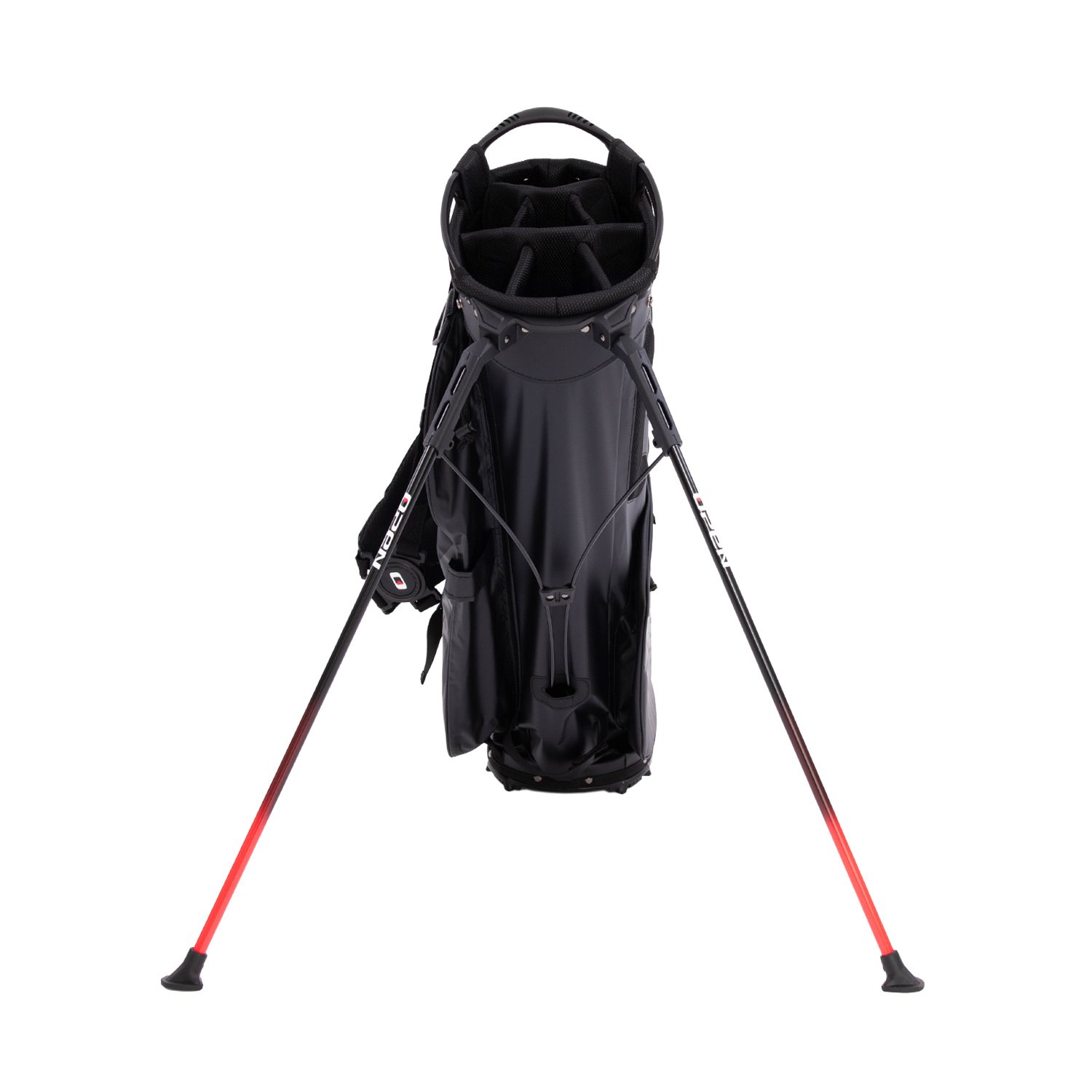 Waterproof Standbag Svart Open