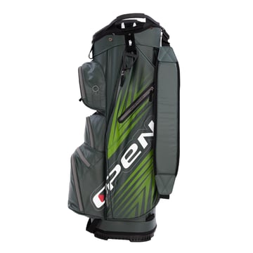 Waterproof Cartbag Grön Open