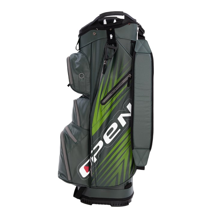 Waterproof Cartbag Grön Open