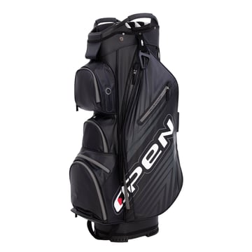 Waterproof Cartbag Svart Open