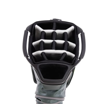 Waterproof Cartbag Grön Open