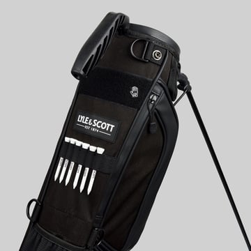 5.3 Golf Bag Schwarz Lyle & Scott