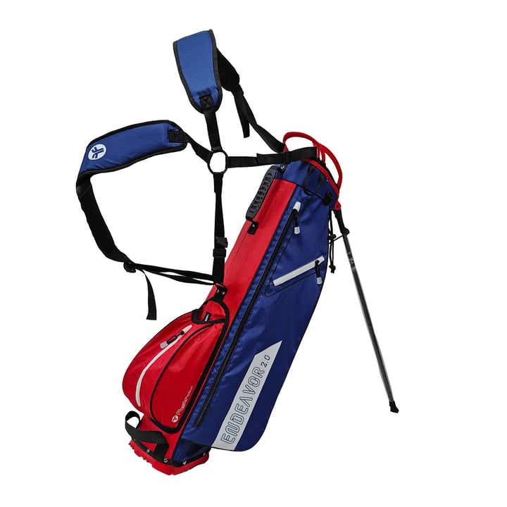Endeavor Stand Bag Sininen Punainen Valkoinen Fastfold