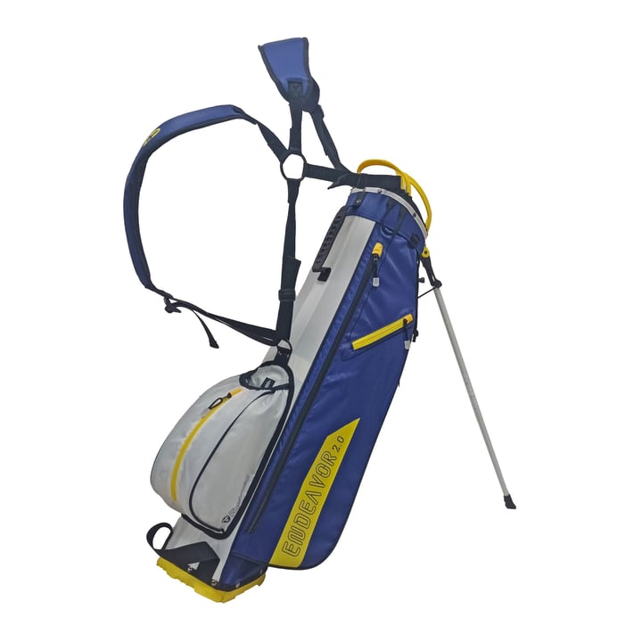 Endeavor Stand Bag Sininen Valkoinen Kulta Fastfold