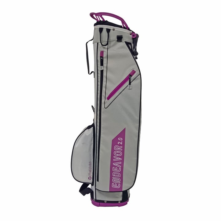 Endeavor Stand Bag Valkoinen Harmaa Violetti Fastfold