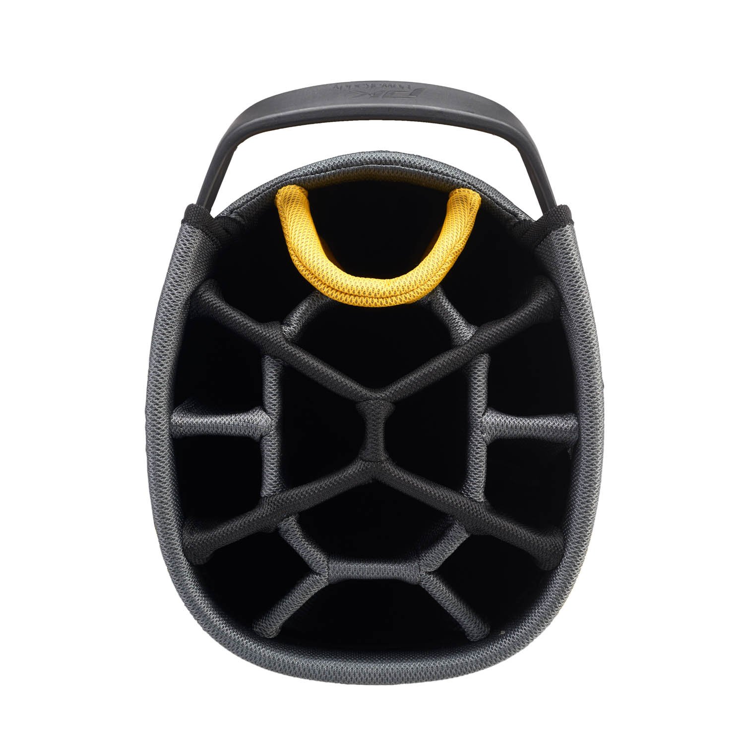 Flex MagLock Cartbag Grå Gul PowaKaddy Flex MagLock Cartbag Grå Gul PowaKaddy