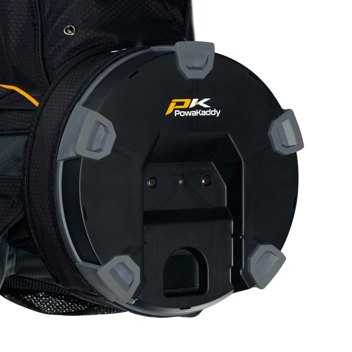 Flex MagLock Cartbag Gray Yellow PowaKaddy Flex MagLock Cartbag Gray Yellow PowaKaddy