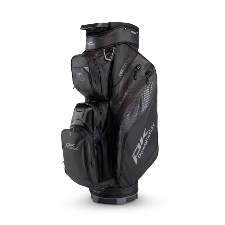 Dri-Tech MagLock Cartbag Black Gray PowaKaddy Dri-Tech MagLock Cartbag Black Gray PowaKaddy