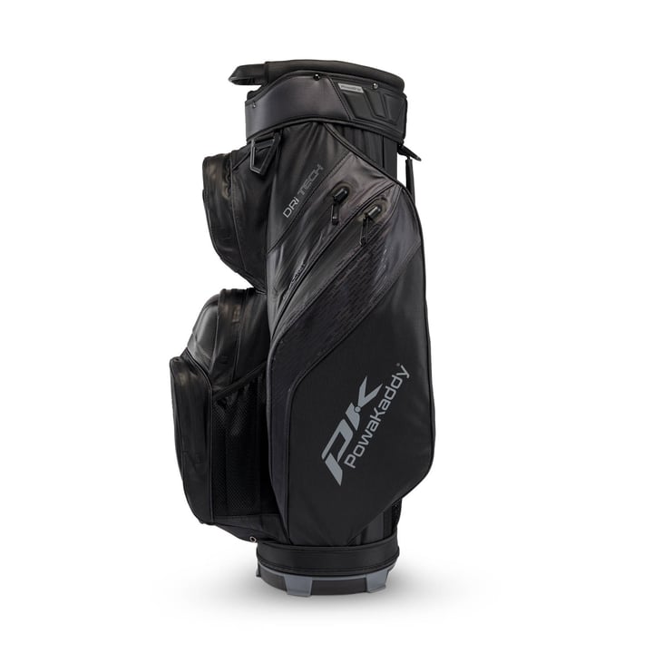 Dri-Tech MagLock Cartbag Black Gray PowaKaddy Dri-Tech MagLock Cartbag Black Gray PowaKaddy