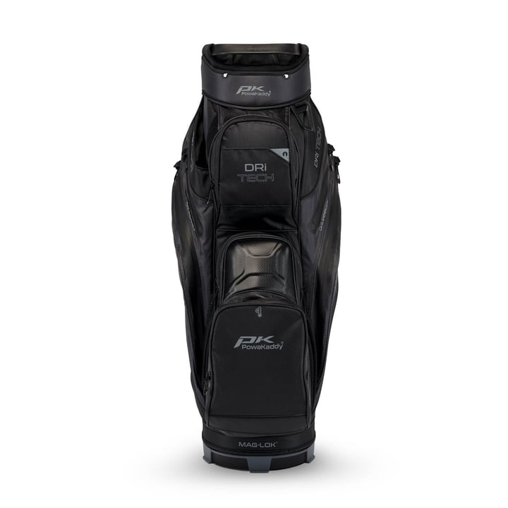 Dri-Tech MagLock Cartbag Black Gray PowaKaddy Dri-Tech MagLock Cartbag Black Gray PowaKaddy