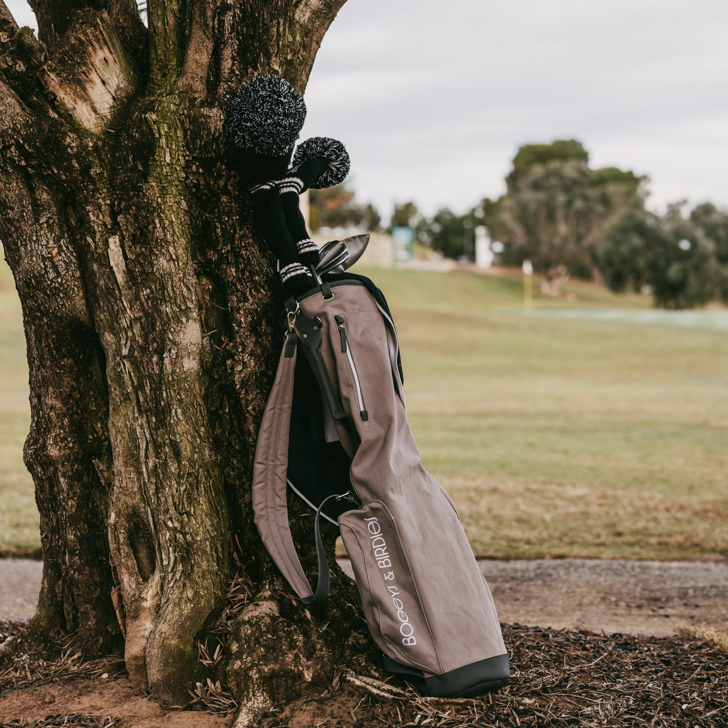 Vintage Sunday Carry Bag Grå Bogeys & Birdies