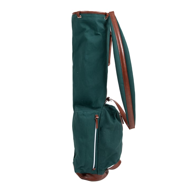 Vintage Carry Bag Green White Bogeys & Birdies Vintage Carry Bag Green White Bogeys & Birdies