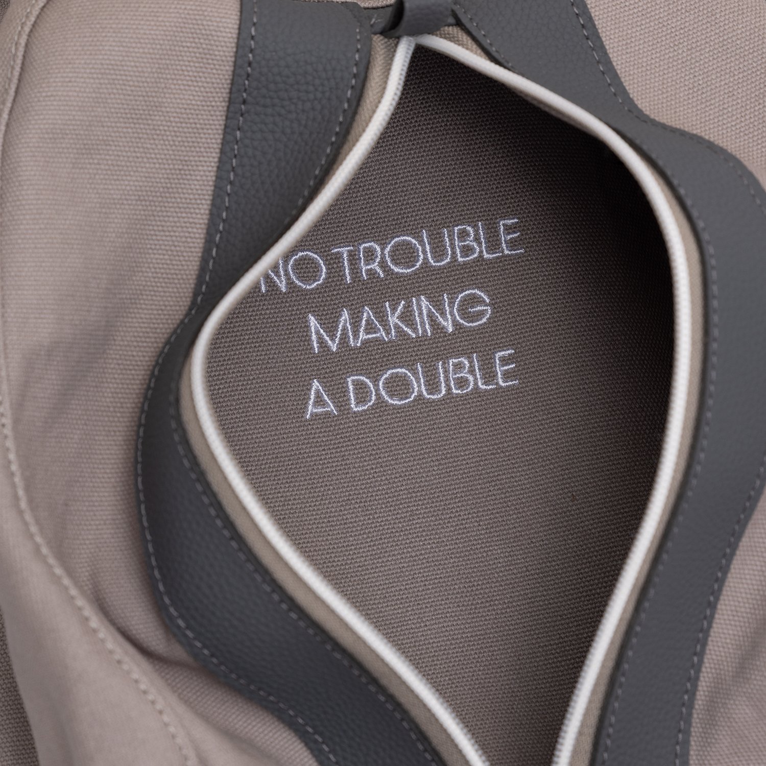 Vintage Sunday Carry Bag Grå Bogeys & Birdies