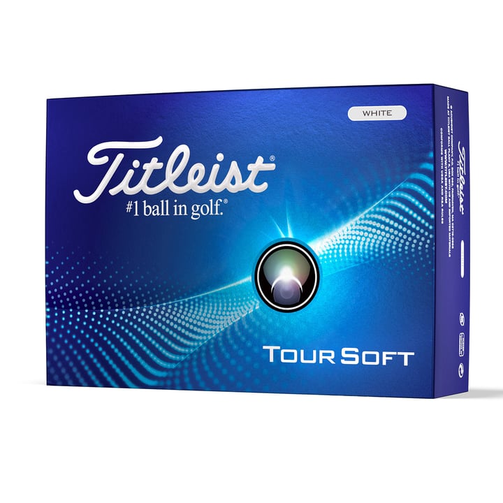 2024 Tour Soft Wht Weiß Titleist