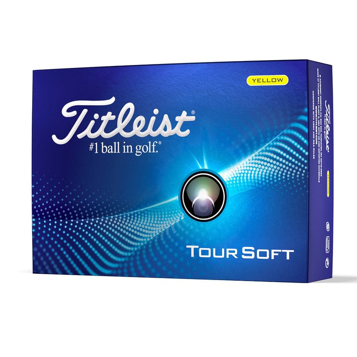 2024 Tour Soft Wht Gul Titleist