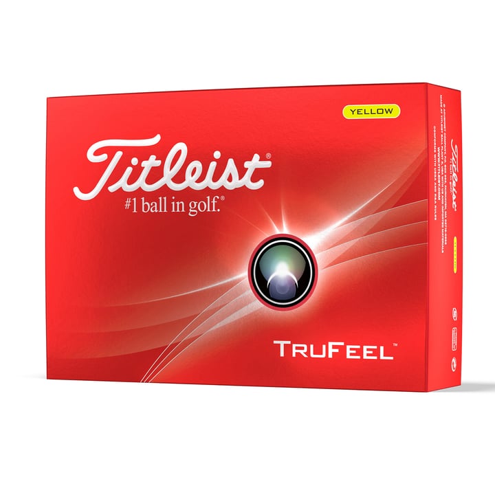 2024 Trufeel Wht Gelb Titleist