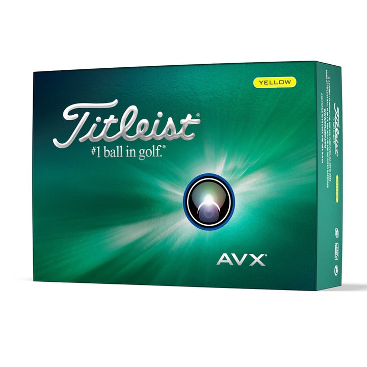 2024 Avx Wht Yellow Titleist 2024 Avx Wht Yellow Titleist