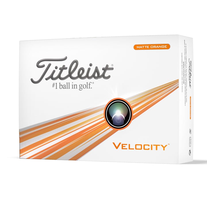 2024 Velocity Wht Orange Titleist