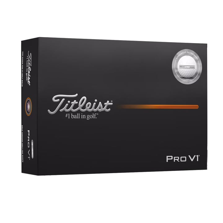 2025 Pro V1 Wht Weiß Titleist