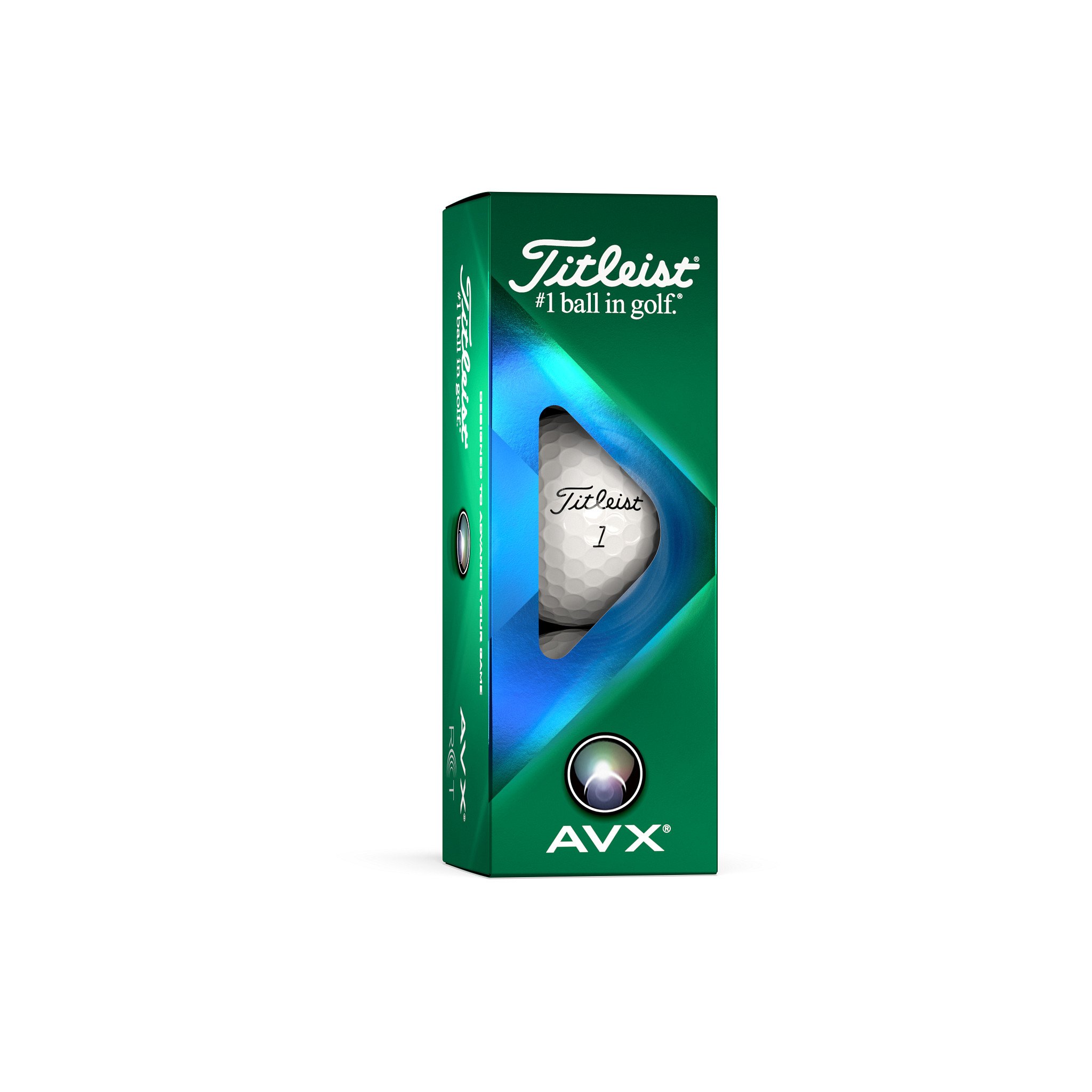 Avx Rct Weiß Titleist