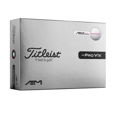 Pro V1x Left Dash AIM Performance Align Titleist