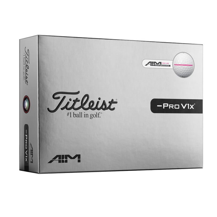 Pro V1x Left Dash AIM Performance Align Titleist