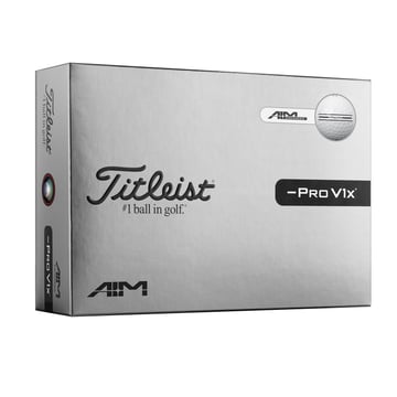 Pro V1x Left Dash AIM Enhanced Vit Titleist