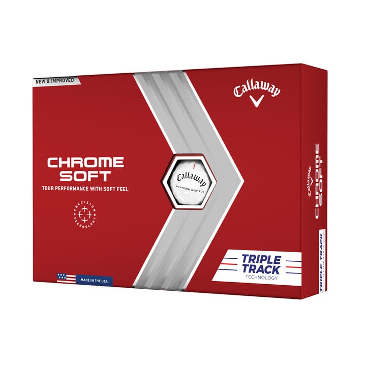 Chrome Soft Triple Track 22 Vit Callaway