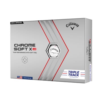 Chrome Soft X Ls Triple Track 22 Hvid Callaway