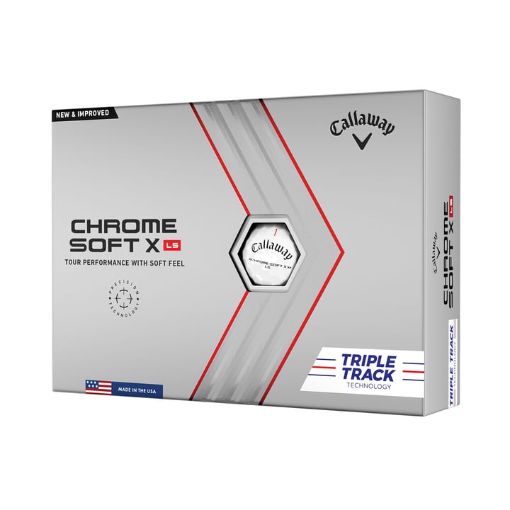 Chrome Soft X Ls Triple Track 22 Hvid Callaway