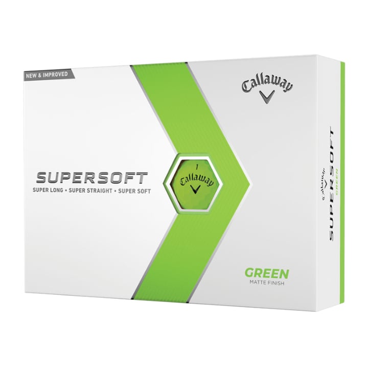 Supersoft 24 Grønn Callaway