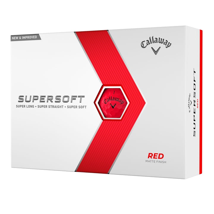 Supersoft 24 Punainen Callaway