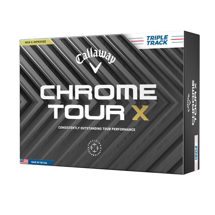Chrome Tour X Triple Track 24 White Callaway